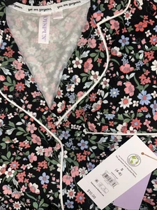 Joyspun Women’s S Knit Top and Shorts Pajama 2-Pc Floral Dreamy Soft Coll. - Picture 1 of 7