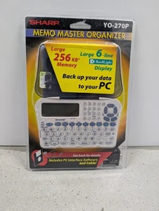 Sharp Electronic Memo Master Organizer YO-270P - Photo 1 sur 5