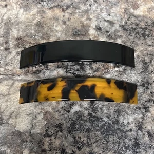 Fermagli per capelli donna ragazza fermagli forcine accessori nero guscio tartaruga (2) - Foto 1 di 5