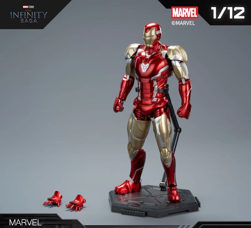 FondJoy Marvel Infinity Saga Series IRON MAN MARK85 Model Kit Assembly Figure - Image 1 of 4
