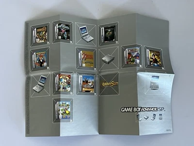 Nintendo Game Boy Advance Promotional Poster (2002) Double Sided Small - Изображение 1 из 3