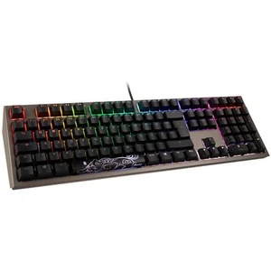 Ducky Shine 7 PBT Gaming Tastatur, MX-Red, RGB LED - gunmetal - Bild 1 von 3