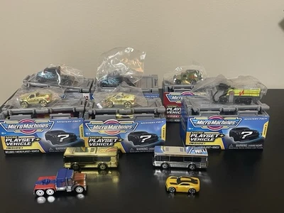 Micro Machines 变压器 - 金色 - Chase 批量 10 件 变压器 神秘包 — 第 1/4 张图片