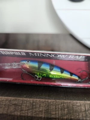 Tonos morados Rapala Minnow Rap MR07 PRSH (raros) Foto 1 de 3