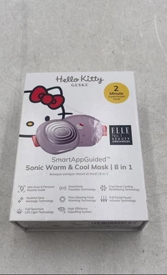 Lote de 4 dispositivos de cepillo facial sónico guiados por aplicación inteligente Geske Hello Kitty Foto 1 de 4