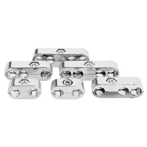 7mm/8mm Spark Plug Wire Separators Looms Kit With Wrench Electroplating For - Picture 1 of 24
