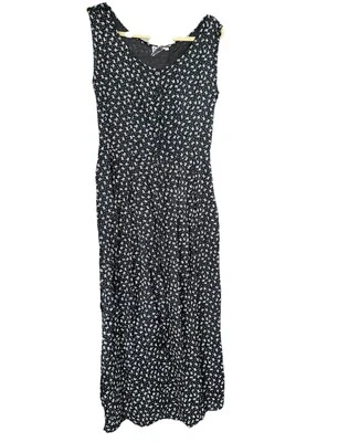 Винтажный папильон коттедж Core темно цветочный макси платье средний прихотливый Y2K - Изображение 1 из 4