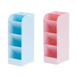2 Stück Tischplatte Stifthalter Praktischer Stiftständer Box Ablage für Home Office Stifteablage - Bild 1 von 12