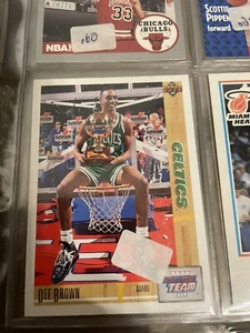 Upper Deck 1992 #37 Dee Brown All Rookie Team All Star Boston Celtics - Picture 1 of 2