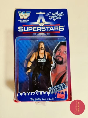 WWF Jakks Superstars Serie 1 Diesel Kevin Nash Bone Crunching Foto 1 de 3