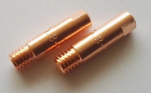 10 pz Ugello di alimentazione 6x25mm M6 MB14 MB15 MB150 MIG14 MIG15 MIG150 nuovo - Foto 1 di 5