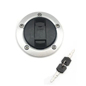 Fuel Tank Gas Cap Cover W/ Key For Suzuki SV650 SV1000/S 03–09 GSX650F 2008-2012 - Picture 1 of 4