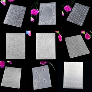 1PC Embossing Folder White Folders Cutting Dies Tool DIY Scrapbook Making Crafts - Picture 1 of 34