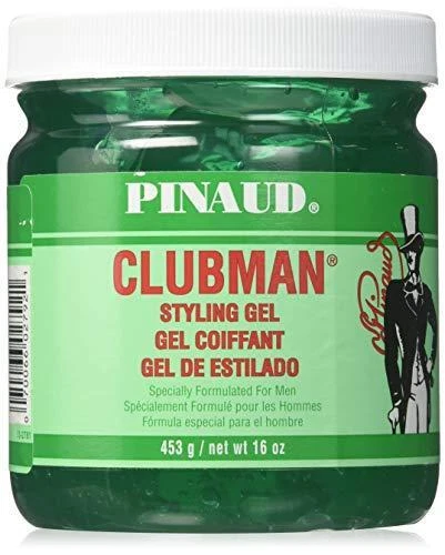 Clubman Styling Gel By Ed Pinaud for Men, 16 Ounce, Pack of 2 - Image 1 of 3