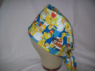 Men/Women Surgical Scrub Cap Lined Comedy Family 100% Cotton - Image 1 of 3