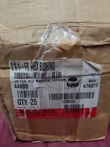 CAPITOL 448BB-2" X 1" Black Forged Steel 150# Threaded Bushing HEX-BUS-LOT OF 25 - Picture 1 of 6