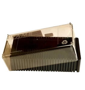 CAJA DE ALMACENAMIENTO PAMP SUISSE 25 UNIDADES PARA EMBALAJE TEP BARRAS DE PLATA ORO TAPA TRANSPARENTE - Imagen 1 de 6