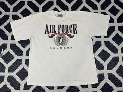 Camiseta De Colección Años 90 Gear For Sport Algodón Grande Academia Fuerza Aérea Blanca Talla XL Foto 1 de 4