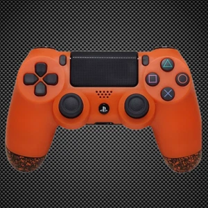 Controlador oficial de PS4 V2 Custom Orange 3D Splash Temático - Imagen 1 de 4