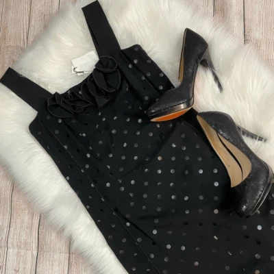 Vestido negro a lunares Marc Jacobs Foto 1 de 4