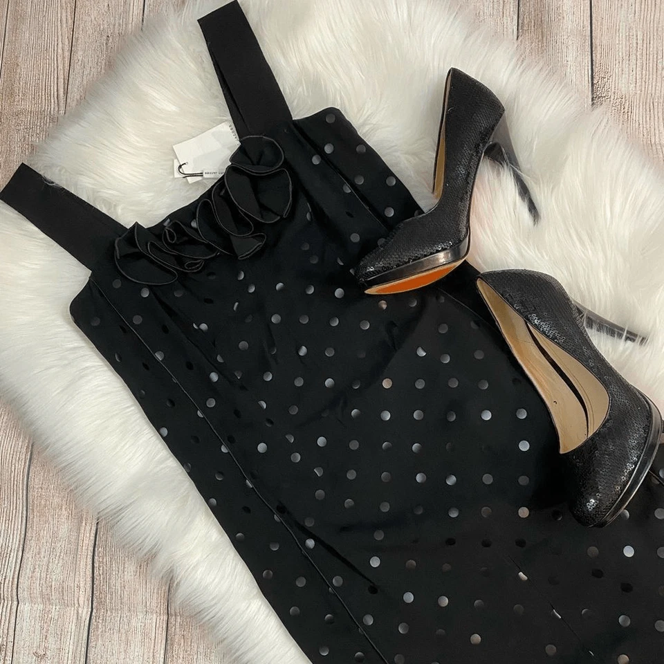 Vestido negro a lunares Marc Jacobs Foto 1 de 4