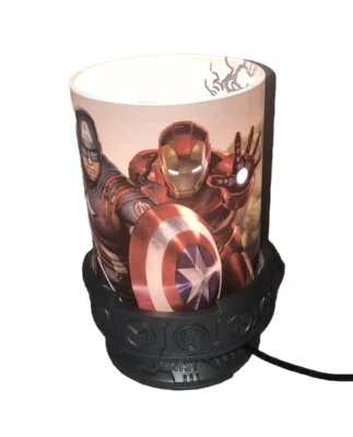Scentsy Marvel Avengers Calentador Noche Luz Niños Dormitorio Decoración LEER Foto 1 de 4