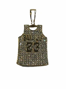 Michael Jordan nur vergoldeter Anhänger - Bild 1 von 3