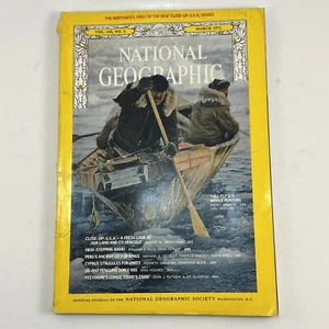 National Geographic Magazine March 1973 Whale Hunt Zaire Penguins Idaho Cyprus - Foto 1 di 12