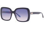 Lilly Pulitzer Sicily NV Sunglasses Women's Navy/Blue Lenses Square Shape 55mm