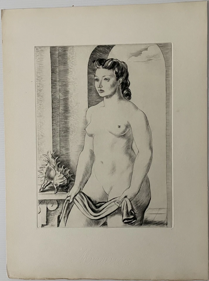 CAMI ROBERT "NU FEMININ" GRAVURE SUR CUIVRE  - Photo 1/1