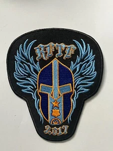 Parche de policía, diseño de casco espartano RFTF 2017 - Imagen 1 de 1