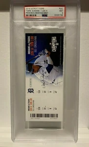 Francisco Lindor MLB DEBUT Season Ticket FULL (6/14/15) Indians/Mets PSA MINT 9 - Picture 1 of 2