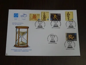 Greece 2003 Olympic Cities Cancels One Year Before Unofficial 5 Covers - Picture 1 of 5