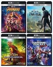 4 Films set Avengers Infinity War/Black Panther etc. 4K Ultra HD+3D +2D Blu-ray