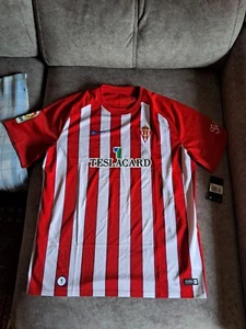 Camiseta Fútbol Real Sporting de Gijón BNWT Jersey Football Shirt Original - Imagen 1 de 18