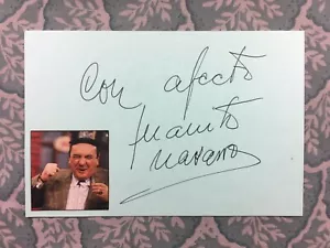 Juanito Navarro - CINEMA MESSICANO - Stasera con te -625 righe - autografato - Foto 1 di 2