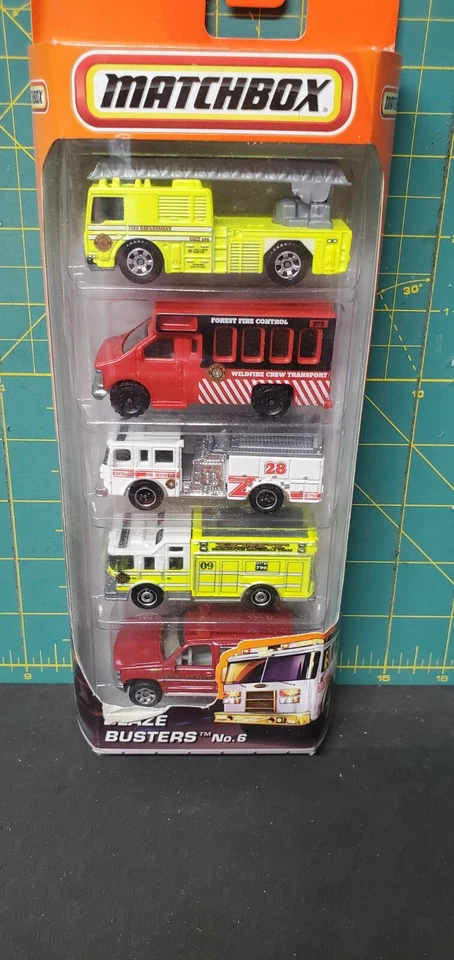 Matchbox 2009 Blaze Busters 5 Pack Number 6 - Image 1 of 1