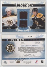 2009 Upper Deck Artifacts Tundra Tandems /100 Phil Kessel Blake Wheeler #TT-KW