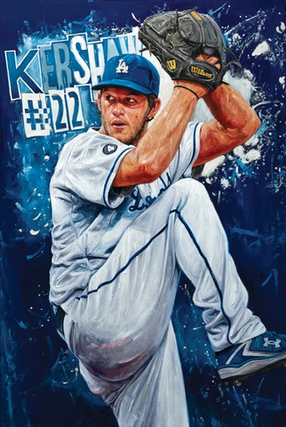 MLB LOS ANGELES DODGERS BASEBALL LOGO GAMEROOM MANCAVE DECOR FRIDGE MAGNET #8 Cover