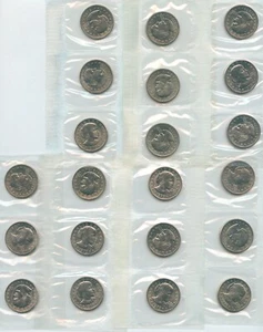 1979 Susan B Anthony 3 Coin P,D,S Dollar Set Lot Of 7  - SR769 - Picture 1 of 5