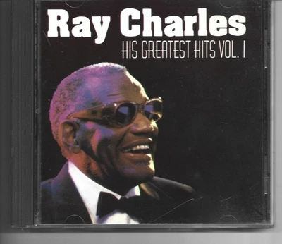RAY CHARLES HIS GREATEST HITS VOL 1  CD COMPLETE CD, CASE & BOOKLET Foto 1 de 2