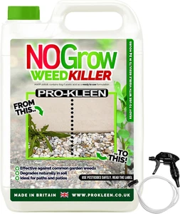 Pro-Kleen Nogrow Weed Killer 5L, See Results in Hours, Double Strength, Glyphos - Picture 1 of 12
