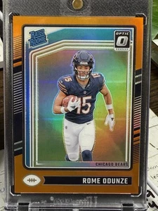 2024 Optic Rome Odunze /249 Orange + Blue Hyper Rated Rookie RC Bears 💥 - Picture 1 of 4