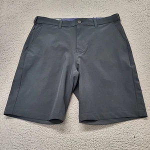 Mizzen Main Helmsman Shorts Men 34x9 Slim Black Performance Stretch Golf Preppy - Bild 1 von 14