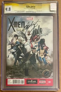 X-Men Gold #1 CGC SS 9.8 SIGNED Stan Lee Chris Claremont Marvel 2014 Coipel cvr - Picture 1 of 3