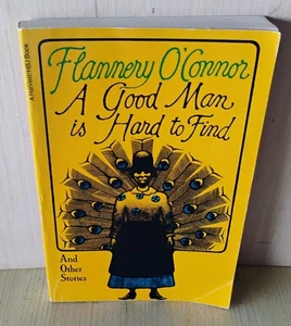 1983 HBJ Book FLANNERY O'CONNOR very clean A GOOD MAN IS HARD TO FIND vg+ - Picture 1 of 8