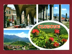 CARTOLINA -  BERGAMO - SALUTI da CLUSONE - VEDUTE - Picture 1 of 1
