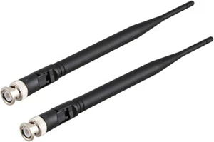 2 piezas de antenas macho BNC para Shure UA UHF inalámbricas U4D U4S UC4 UA8 400 MHz-960MHz - Imagen 1 de 12