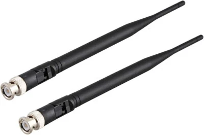 2Pcs BNC Male Antennas for Shure UA UHF Wireless U4D U4S UC4 UA8 400MHz-960MHz - Image 1 of 4