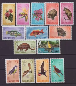 GRENADA 1974 Aufdruck Mi. 555-68 (75,00 €) **/MNH - Bild 1 von 1